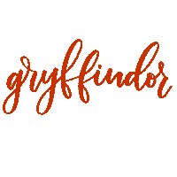 letteringaftermidnight harry potter hogwarts gryffindor hogwarts house Sticker