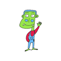 Bonjour Smile Sticker by sarupinku