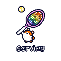 Gay Serve Sticker