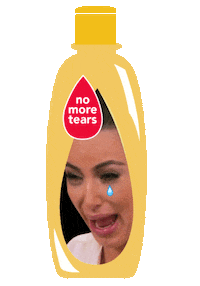 Sad Kim Kardashian Sticker by Saint Hoax