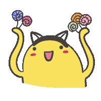 Happy Flower Girl Sticker