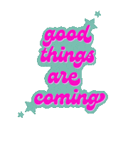 Missmatilda gute laune good things are coming missmatilda Sticker