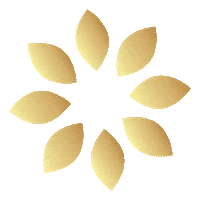 Bucketbloom_flowers flowers leaves spinning around golden flower Sticker