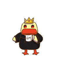 Sleepy Good Morning Sticker