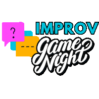 Catch Improv Sticker by Comedy Arts Theater of Charlotte