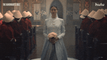 Yvonne Strahovski Bride GIF by HULU