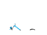 cyclist indoor trainer Sticker by Tacx