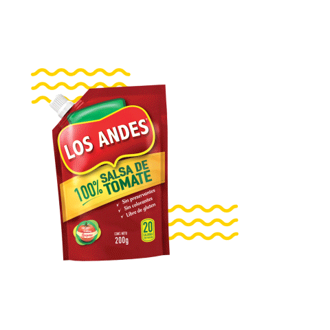 Alimentos_LosAndes comida ecuador salsa ketchup Sticker