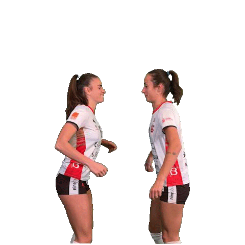 Volleyball Celebrate Sticker by cuneo_granda_volley
