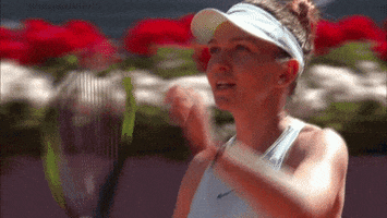 simona halep yes GIF by WTA