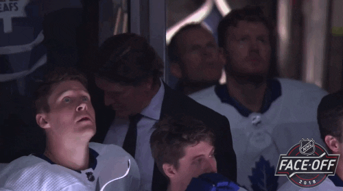 staring ice hockey GIF by NHL
