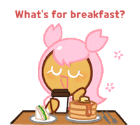 Hungry Cherry Blossom Sticker by cookierun