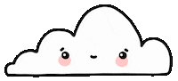 Rain Cloud Sticker by Raf Sinopoli