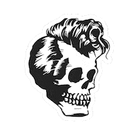 Skateboard Penny Sticker by Rocky Billy