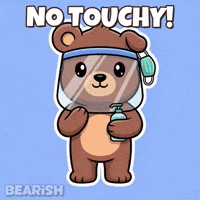 Sticker Stay Safe GIF by BEARISH