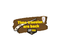 Time Warp Sticker by exittheroom_at