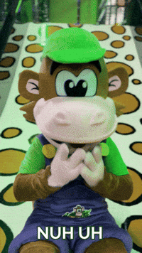 monkeytownnl no nope nee hellno GIF