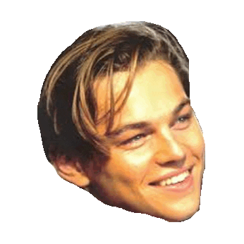 titanic leo STICKER by imoji