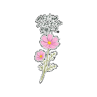 가을 코스모스 Sticker