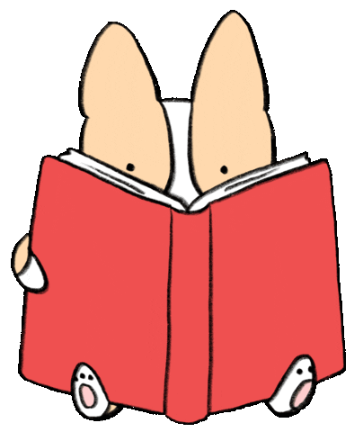 School Book Sticker by Tiffbits