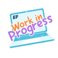 School Working Sticker by EF Adults