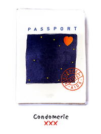 heart stars GIF by Condomerie