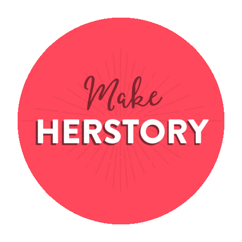 Gender Equality Herstory Sticker by She Should Run