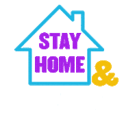 Stay Home Protein Bar Sticker by FITCRUNCH