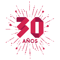 graficaselrey 30 30 anos graficaselrey Sticker