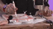 pink painting GIF by Fuse