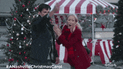 Jessy Schram Reaction GIF by Hallmark Channel