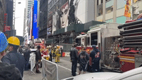 Manhattan Firefighters Tackle Blaze in Building Under Construction