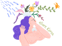 Meditation Mindfulness Sticker by allurekorea