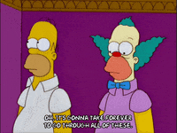 sad homer simpson GIF