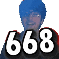 Number Sticker