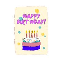 Register To Vote Happy Birthday Sticker by #GoVote