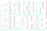 Brklnbloke nyc brooklyn streetwear bloke Sticker