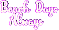 summer beach Sticker