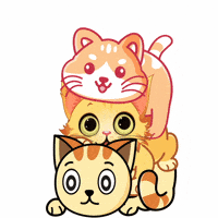 International Cat Day Love GIF by JPedicini