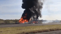 Several Dead, Three Injured in Fiery Highway Crash in Denton