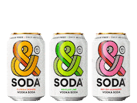 andsoda excited pop vegan fruit Sticker