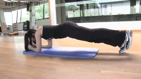 veronicalu7f8d giphygifmaker ejercicios en casa abdominales isométricas ejercicios para eliminar la grasa de la cintura GIF