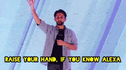 Alexa Raise Hand GIF by Digital Pratik