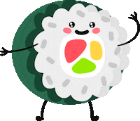 avocadastudio happy dance smile food Sticker