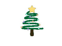 Merry Christmas Heart Sticker