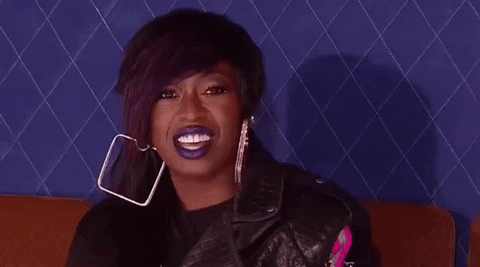 Missy Elliot Blank Stare GIF by VH1 Hip Hop Honors