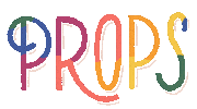 Props Sticker by Andrea Tredinick