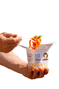 DalMoros pasta noodles spaghetti venice Sticker