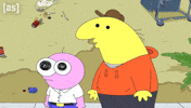 Stare Staring GIF by Adult Swim