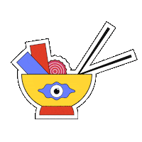yashpradhann japanese noodles ramen yash Sticker